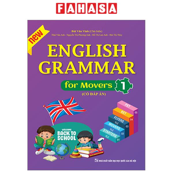 Sách English Grammar For Movers 1 - Có Đáp Án