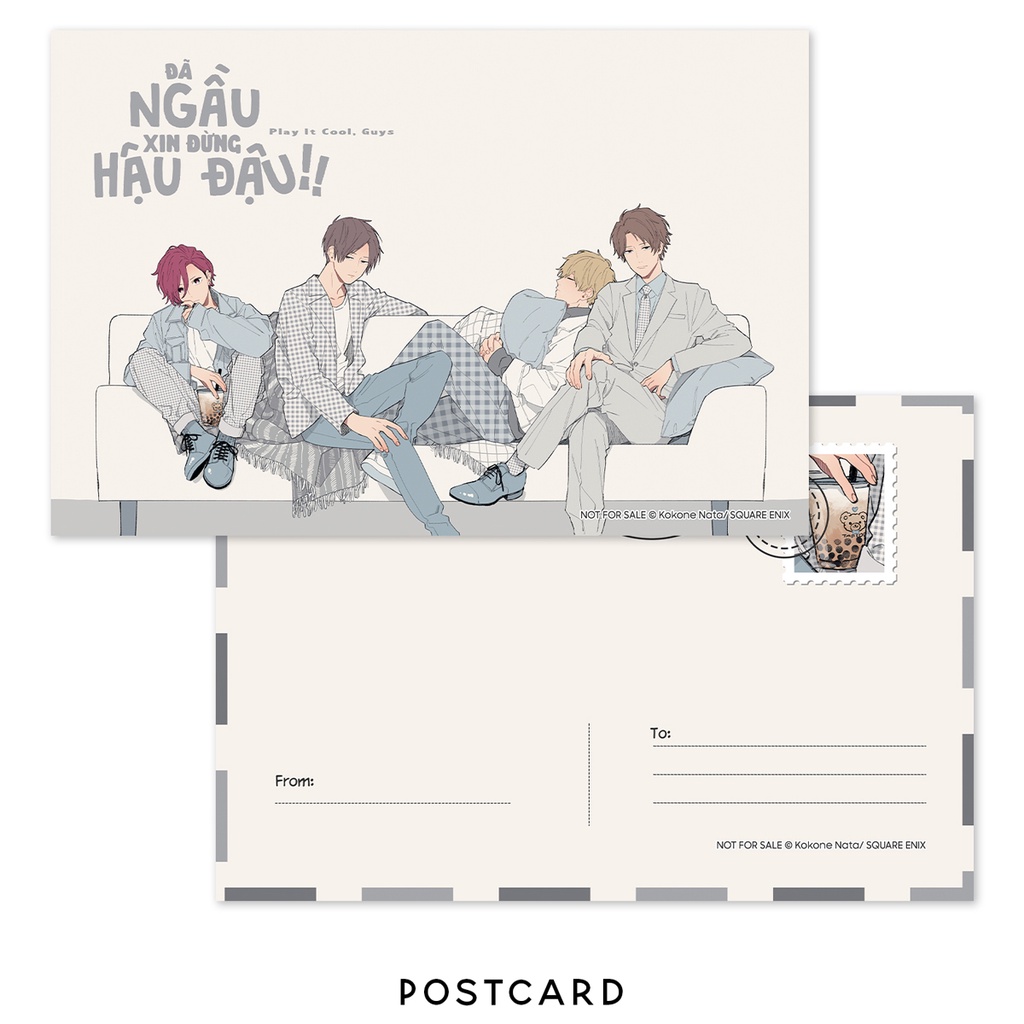 Sách Đã Ngầu Xin Đừng Hậu Đậu!! - Tập 1 - Tặng Kèm Postcard
