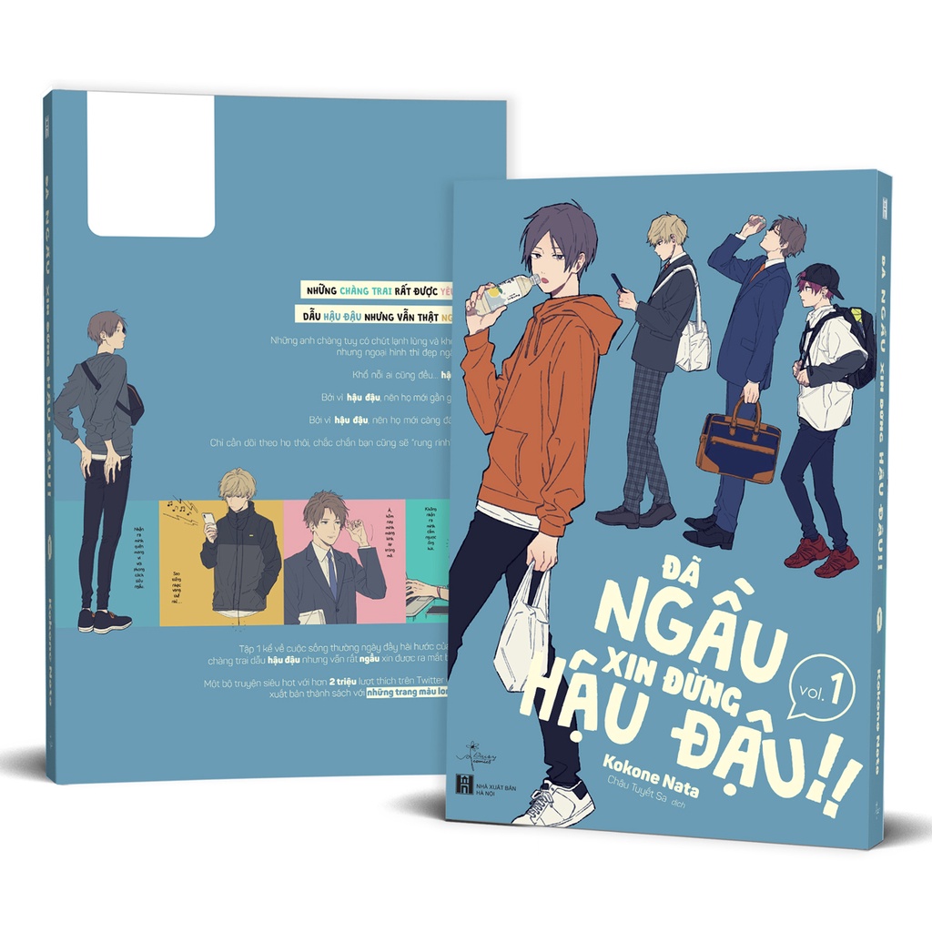 Sách Đã Ngầu Xin Đừng Hậu Đậu!! - Tập 1 - Tặng Kèm Postcard