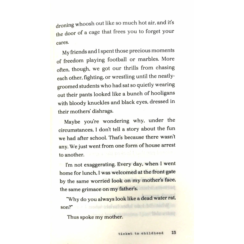 Sách Ticket To Childhood