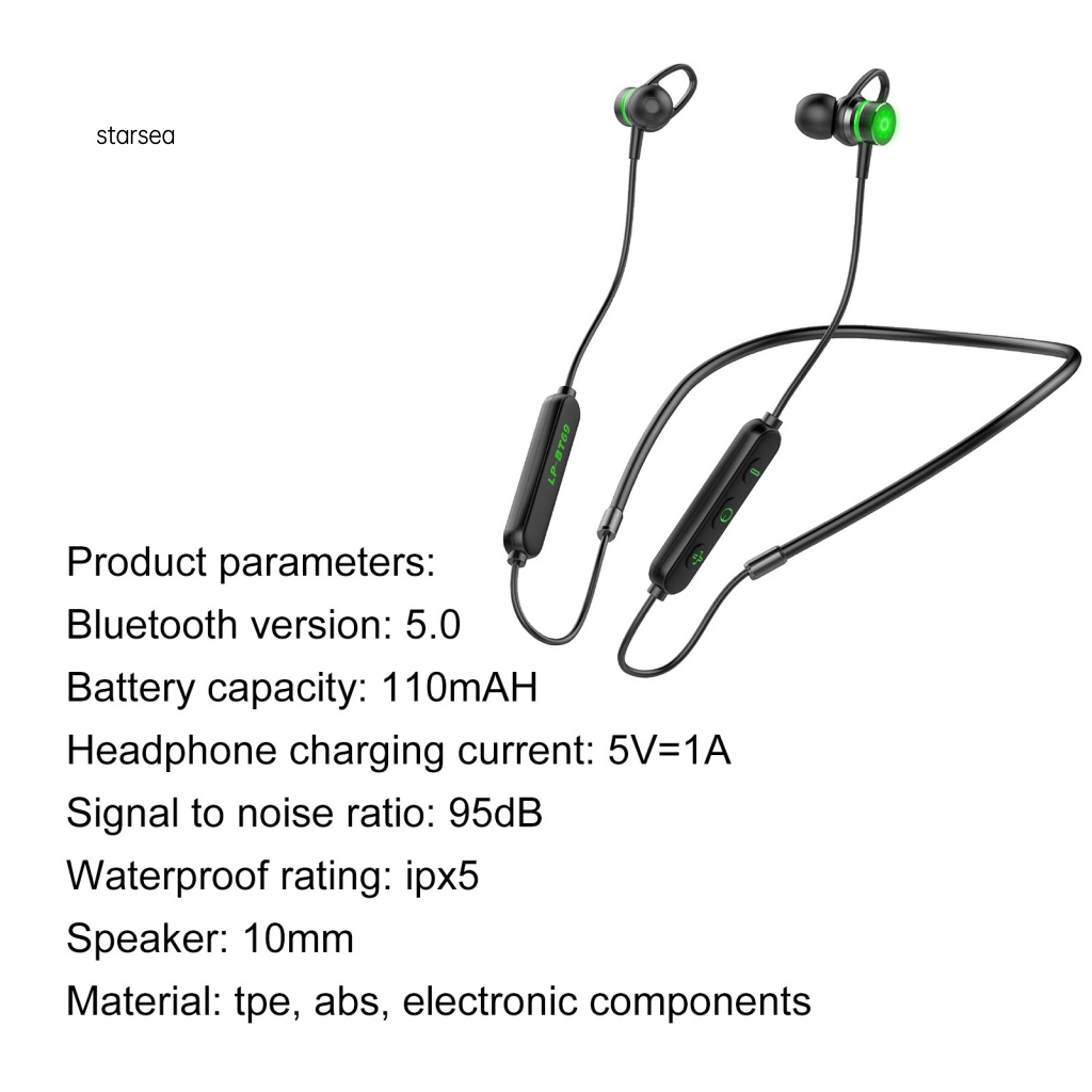 Sra Tai Nghe Thể Thao zk bt69 bluetooth Không Dây 50 Âm Thanh Sống Động Chất Lượng Cao