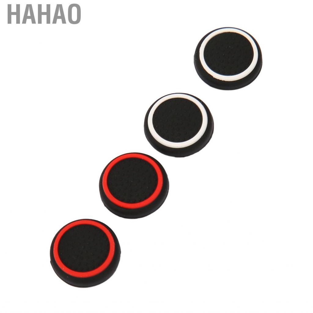 Hahao Joystick Caps  Easy To Install Thumb Grip Flexible Silicone 2 Pairs for Handheld Consoles