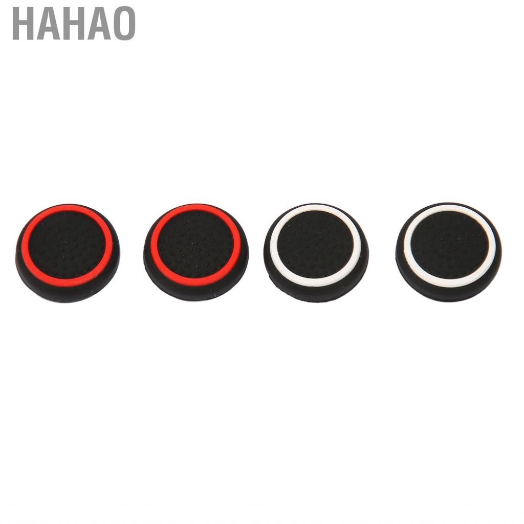 Hahao Joystick Caps  Easy To Install Thumb Grip Flexible Silicone 2 Pairs for Handheld Consoles
