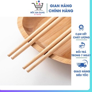 Vỉ 5 Đôi Đũa Gỗ Tiện Lợi
