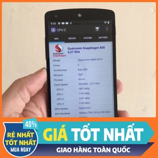 Điện thoại Google Nexus 5 LTE - RAM 2GB