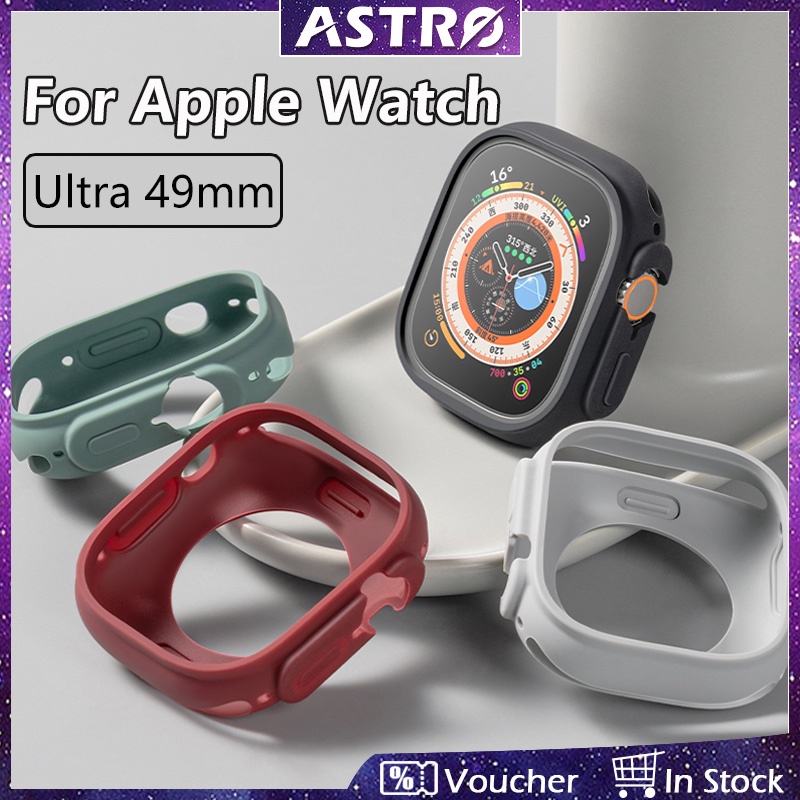 Astro Ốp Bảo Vệ Bằng silicone Mềm Siêu Mỏng Cho Đồng Hồ Thông Minh apple watch ultra 49mm series 8