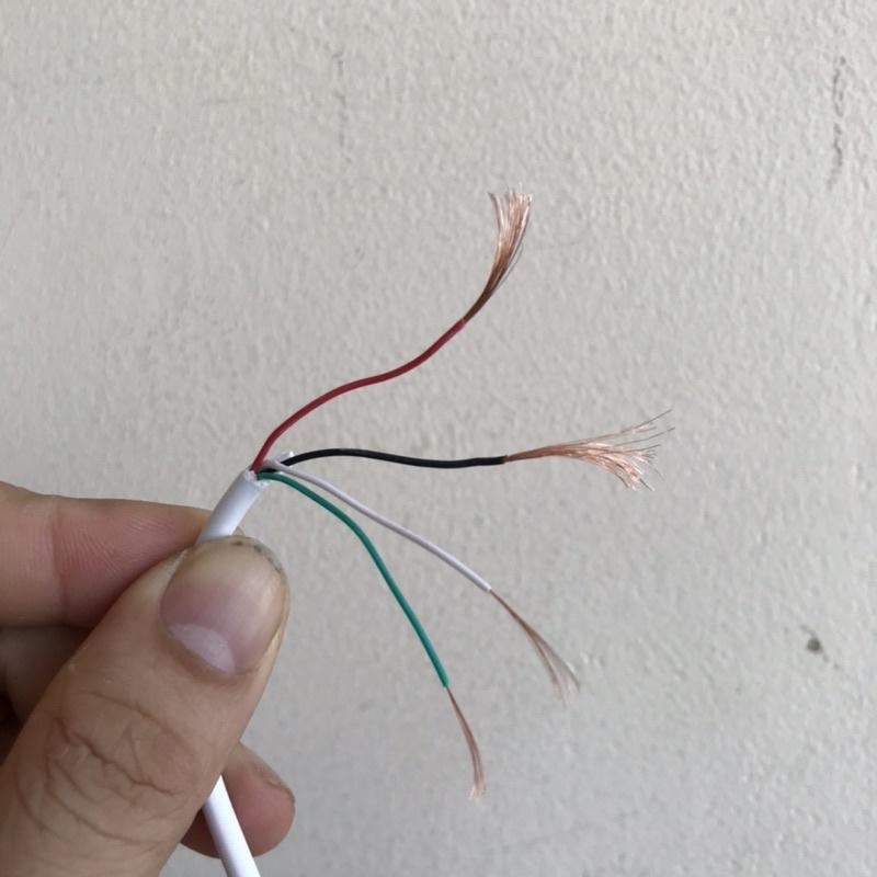 Cáp sạc Type C dài 80cm cho điện thoại máy tính bảng