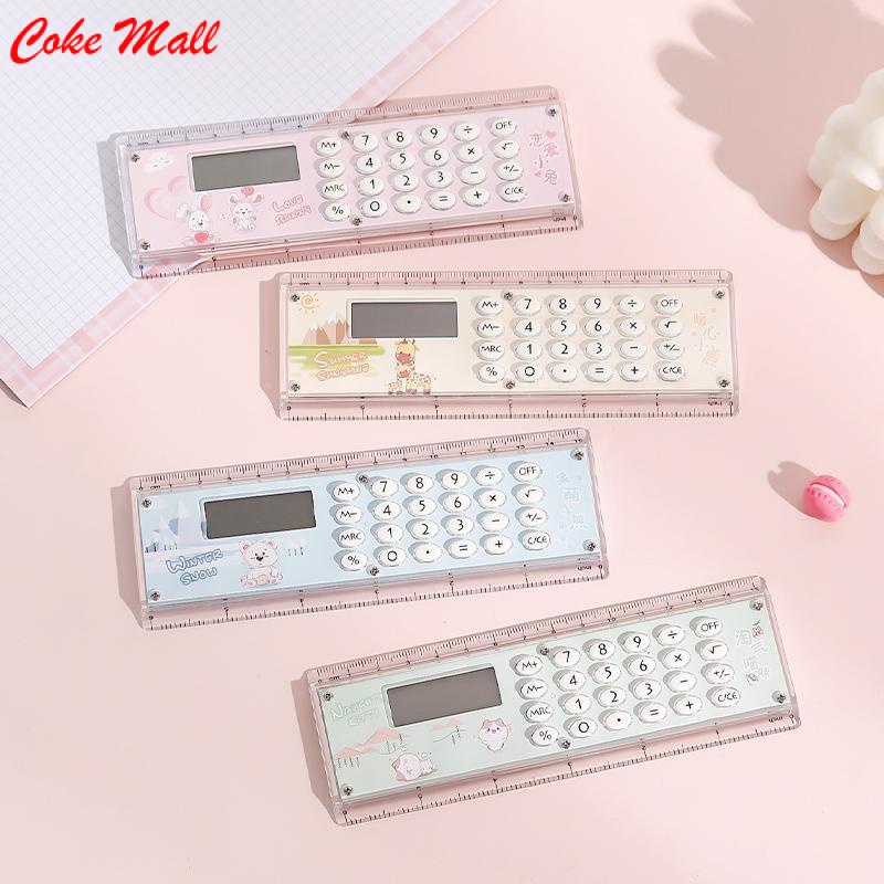 Thước Gấp Đa Năng 8 bit 15cm Thiết Kế Dễ Thương Tiện Dụng
