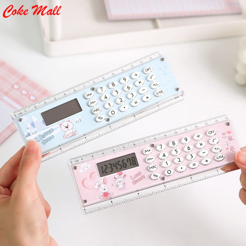 Thước Gấp Đa Năng 8 bit 15cm Thiết Kế Dễ Thương Tiện Dụng