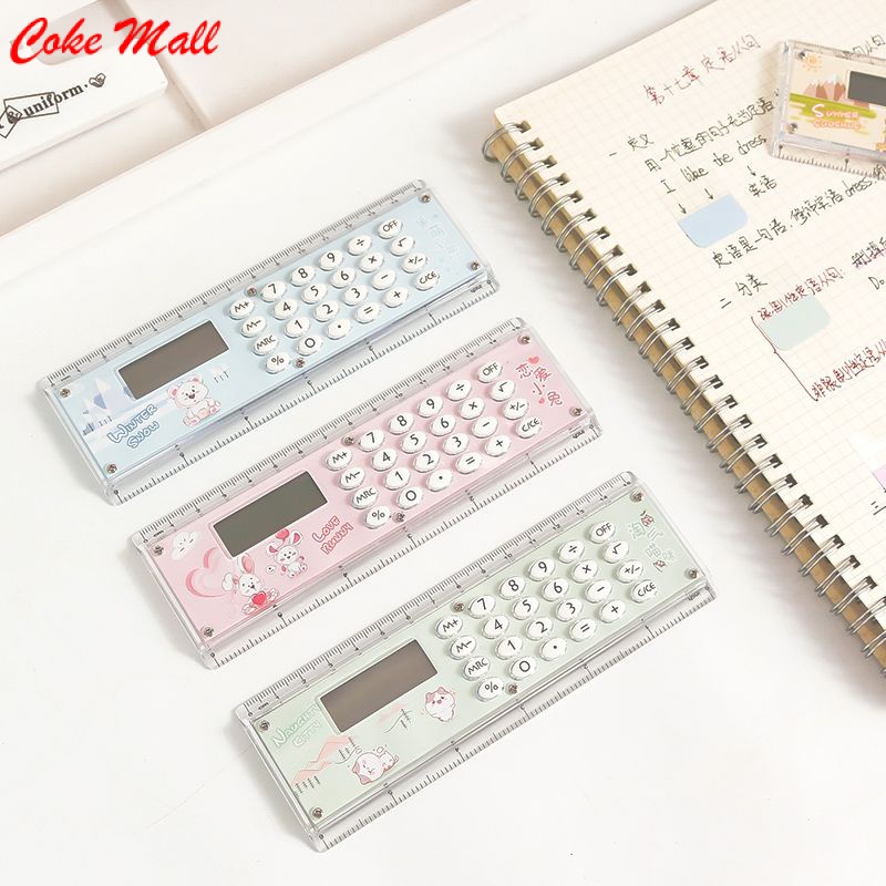 Thước Gấp Đa Năng 8 bit 15cm Thiết Kế Dễ Thương Tiện Dụng