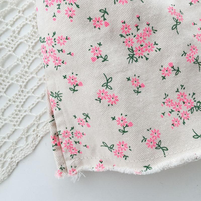 Chân Váy Hoa Nhỏ Dáng Chữ a Thời Trang Hàn Quốc Cho Bé Gái