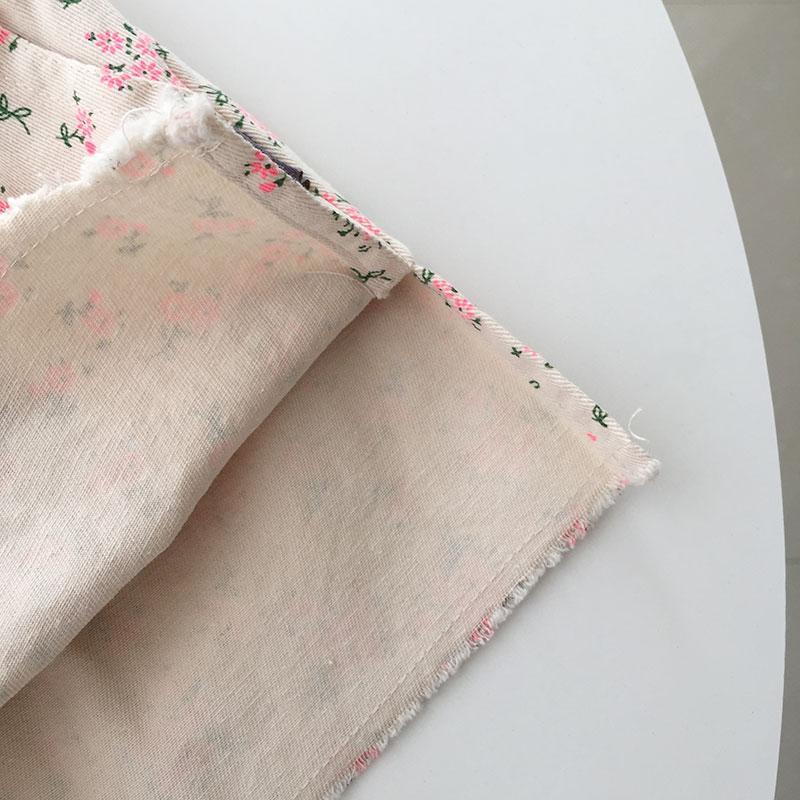 Chân Váy Hoa Nhỏ Dáng Chữ a Thời Trang Hàn Quốc Cho Bé Gái