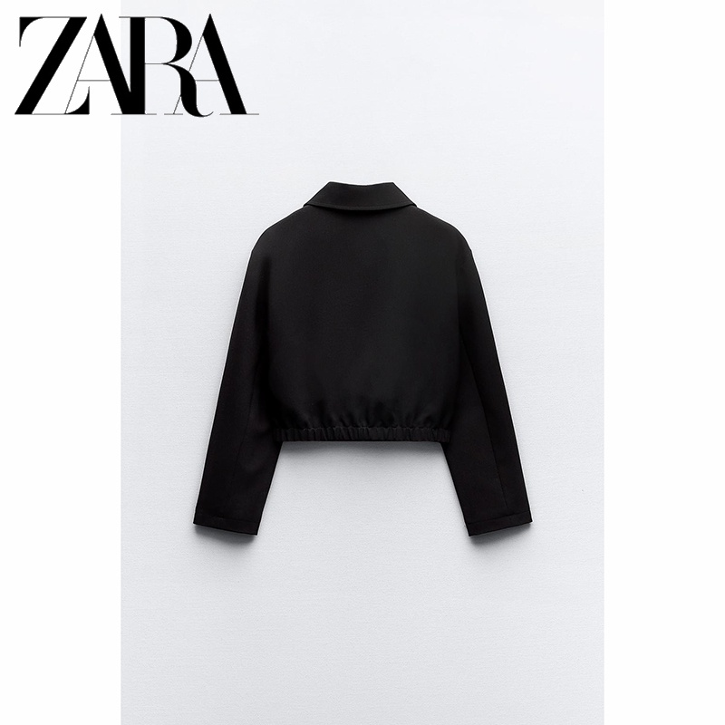 Zara Áo Khoác bomber Thời Trang Cá Tính Cho Nữ