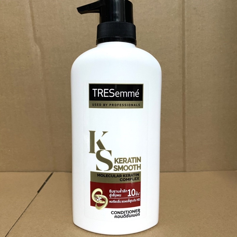 Cặp Gội Xả Tresemme Keratin Smooth 5in1 Thái Lan 450ML Nuôi Dưỡng Tóc Mềm Mượt Siêu Thơm
