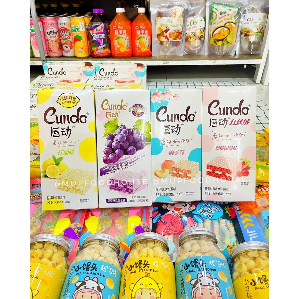 BÁNH BÔNG LAN PHỦ SOCOLA CUNDO