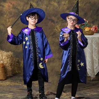 Áo Choàng Hóa Trang harry potter / halloween / Giáng Sinh Cỡ Lớn Cho Bé