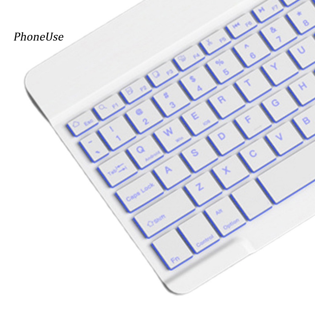 Pu Bàn Phím bluetooth Không Dây mini Siêu Mỏng Nhẹ Thoáng Khí Có Thể Sạc Lại 30 Phím