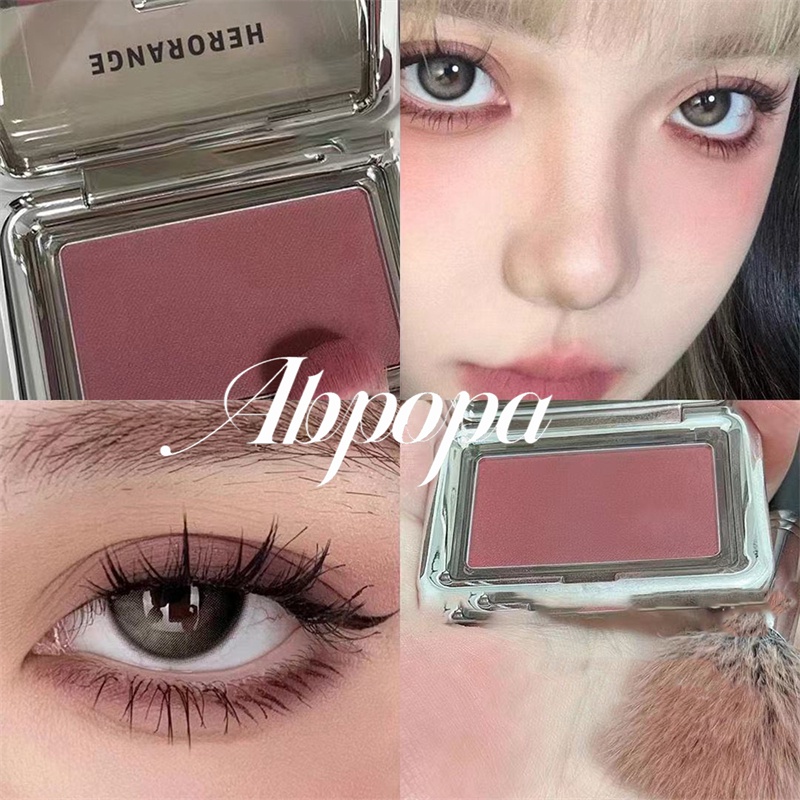 Abpopa Phấn Má Hồng Trang Điểm Nhẹ Nhàng Không Bay Phấn