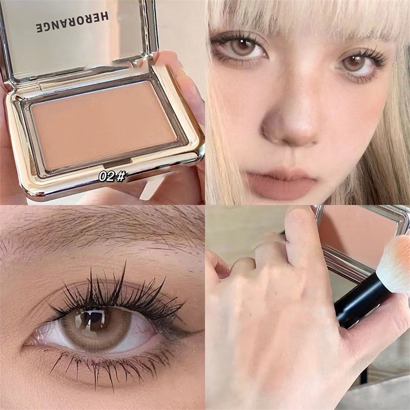 Abpopa Phấn Má Hồng Trang Điểm Nhẹ Nhàng Không Bay Phấn