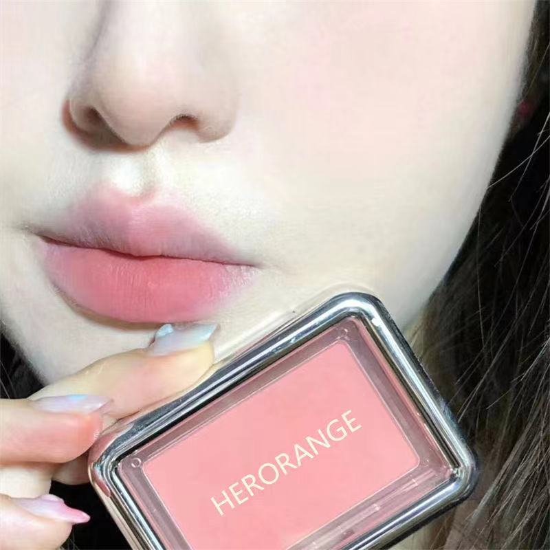 Abpopa Phấn Má Hồng Trang Điểm Nhẹ Nhàng Không Bay Phấn