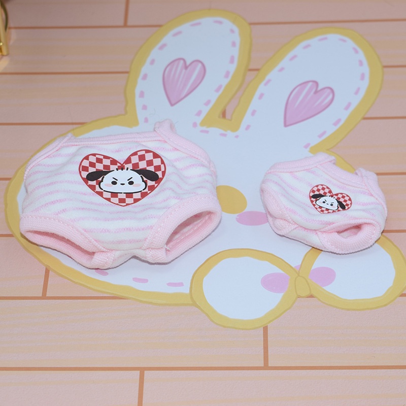 Mới Áo liền quần Bằng cotton Với Họa Tiết Động Vật Đáng Yêu Dùng Cho Búp Bê 10 / 20cm