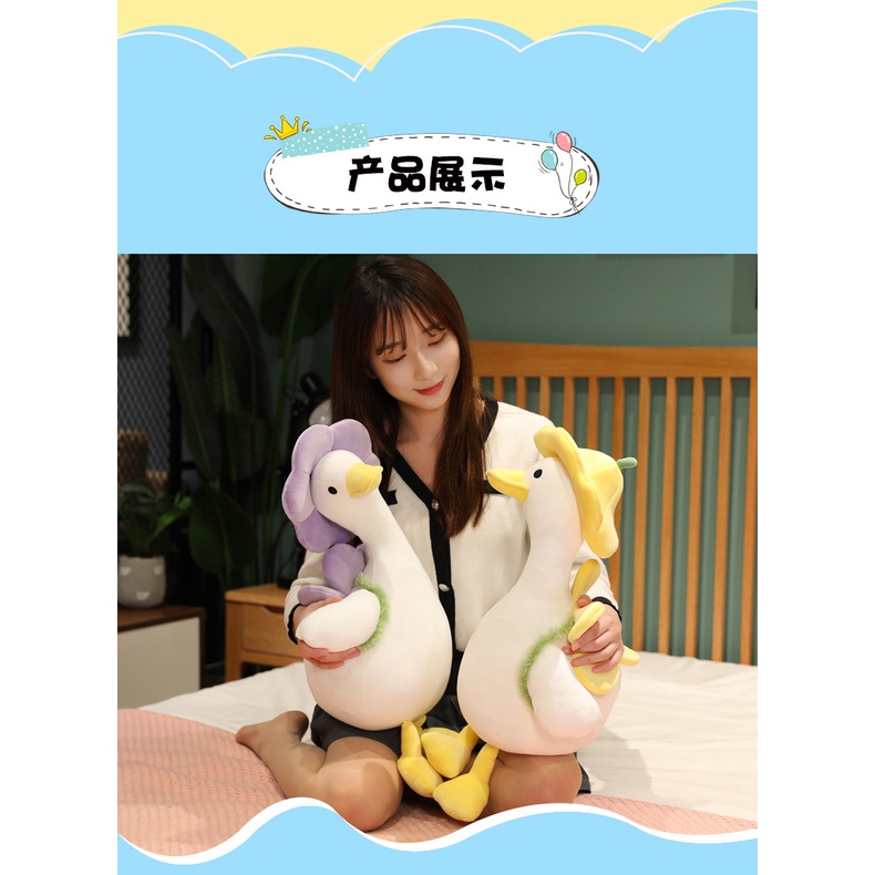 Dễ Thương Thú Nhồi Bông Hình Chú Vịt Nhỏ Đáng Yêu