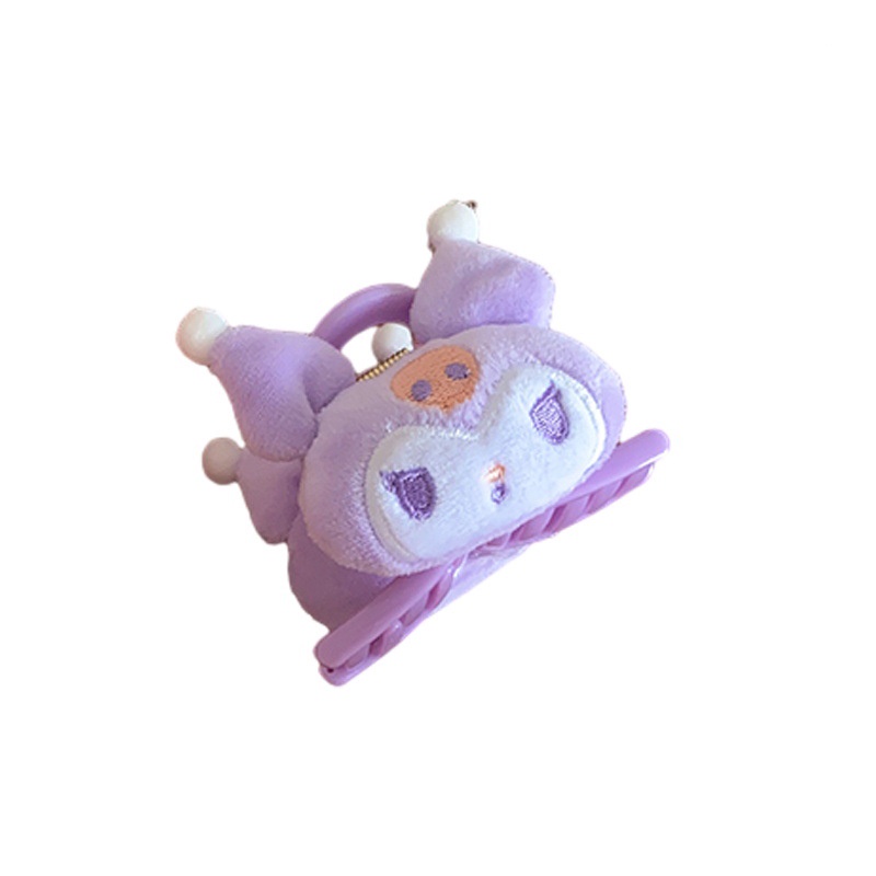 JOJO COCO SANRIO Kẹp Tóc Hình Chú Gấu / Cá Mập Nhồi Bông Dễ Thương Cho Nữ