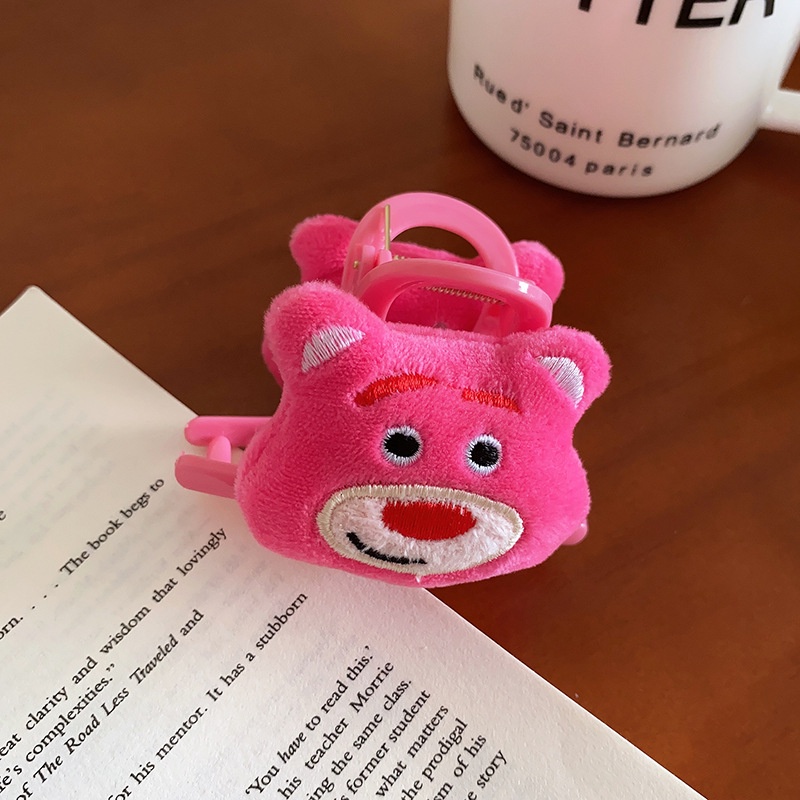 JOJO COCO SANRIO Kẹp Tóc Hình Chú Gấu / Cá Mập Nhồi Bông Dễ Thương Cho Nữ