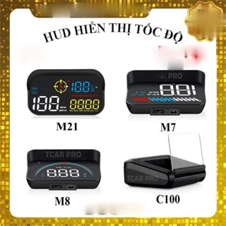 BỘ HUD Ô TÔ M21 M8 M7 HUB HIỂN THỊ TỐC ĐỘ LÊN TRÊN KÍNH LÁI
