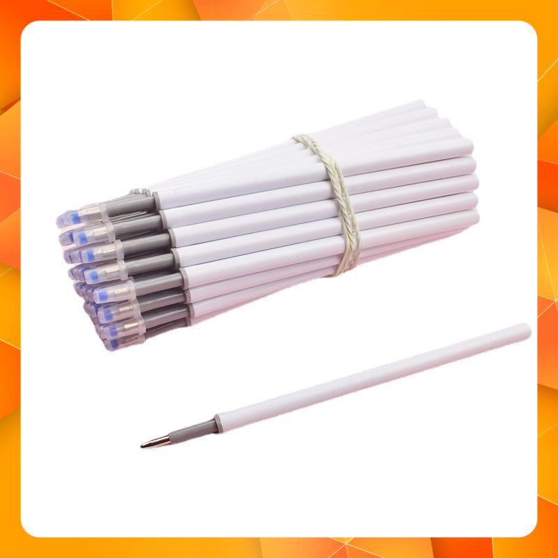 Combo 50 Ruột Bút Mực Gel Màu Trắng Đen Ngòi 0.5mm Nati Store