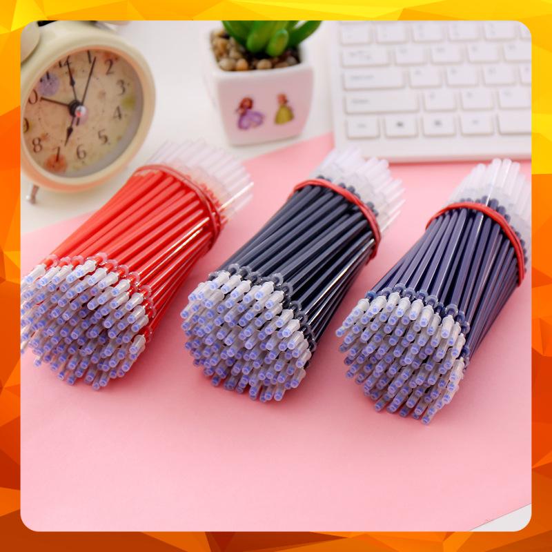 Combo 50 Ruột Bút Mực Nước Màu Xanh, Đen, Đỏ  0.38 mm, 0.5 mm Thay Thế Bút Chữ A Nati Store