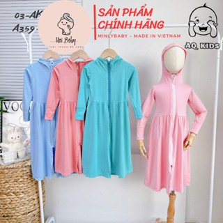  Áo Khoác Chống Nắng Toàn Thân Cho Bé Vải Thun Kim Cương Thoáng Mát Thông Hơi & Chống Tia UV Tốt - Unibaby - AKTT 