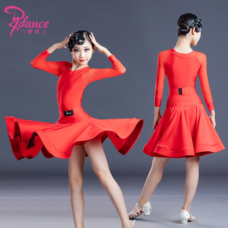 Mới Chân Váy Xòe Cho Bé Gái Khiêu Vũ latin