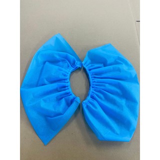 Bọc giầy phòng sạch/ Bọc giầy vải không dệt màu xanh
