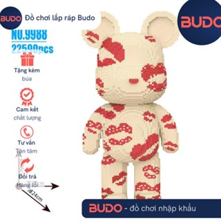 bearbrick gấu hôn gấu bạo lực 76cm đồ chơi xếp hình trẻ em nanoblock Đồ chơi lắp ráp cho bé