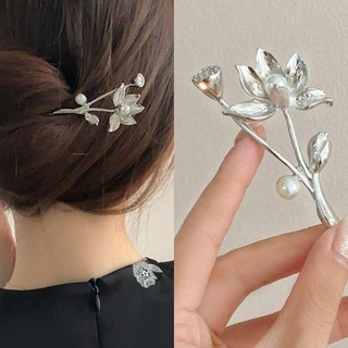 Trâm Cài Tóc Bằng Bạc Phong Cách Cổ Điển Mẫu Mới 2023