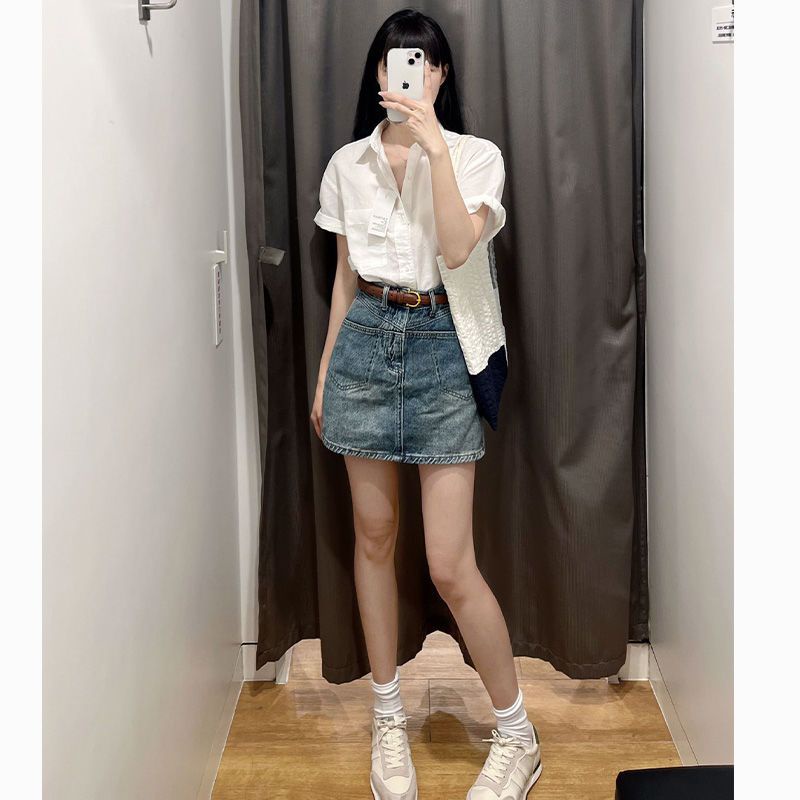 Thời Trang Áo Sơ Mi Ngắn Tay Phong Cách Hàn Quốc harajuku 2023 Cho Nữ