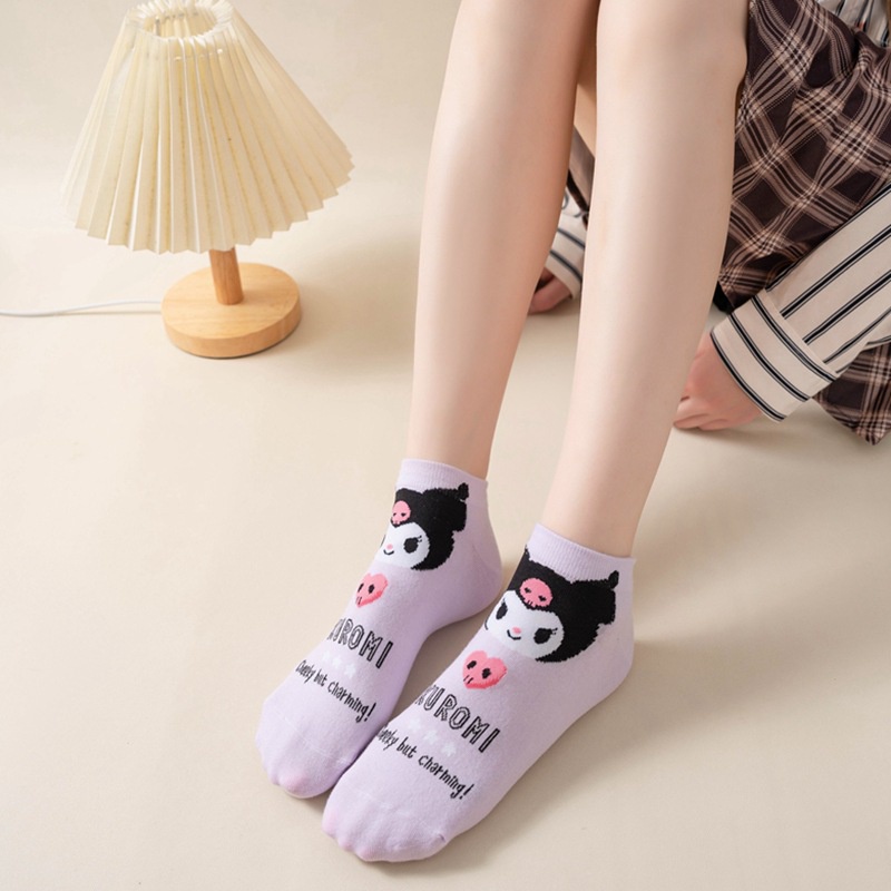 Hoạt Hình Vớ cotton Họa Tiết sanrio Nhật Bản Đáng Yêu Cho Bé Gái