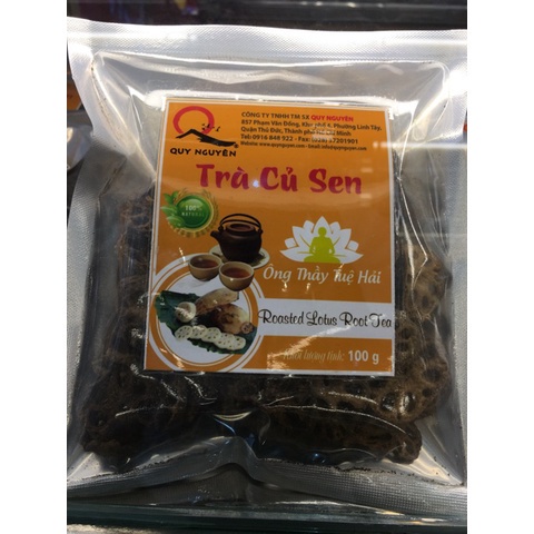 Trà Củ Sen Thực Dưỡng Quy Nguyên gói 100g NMOL