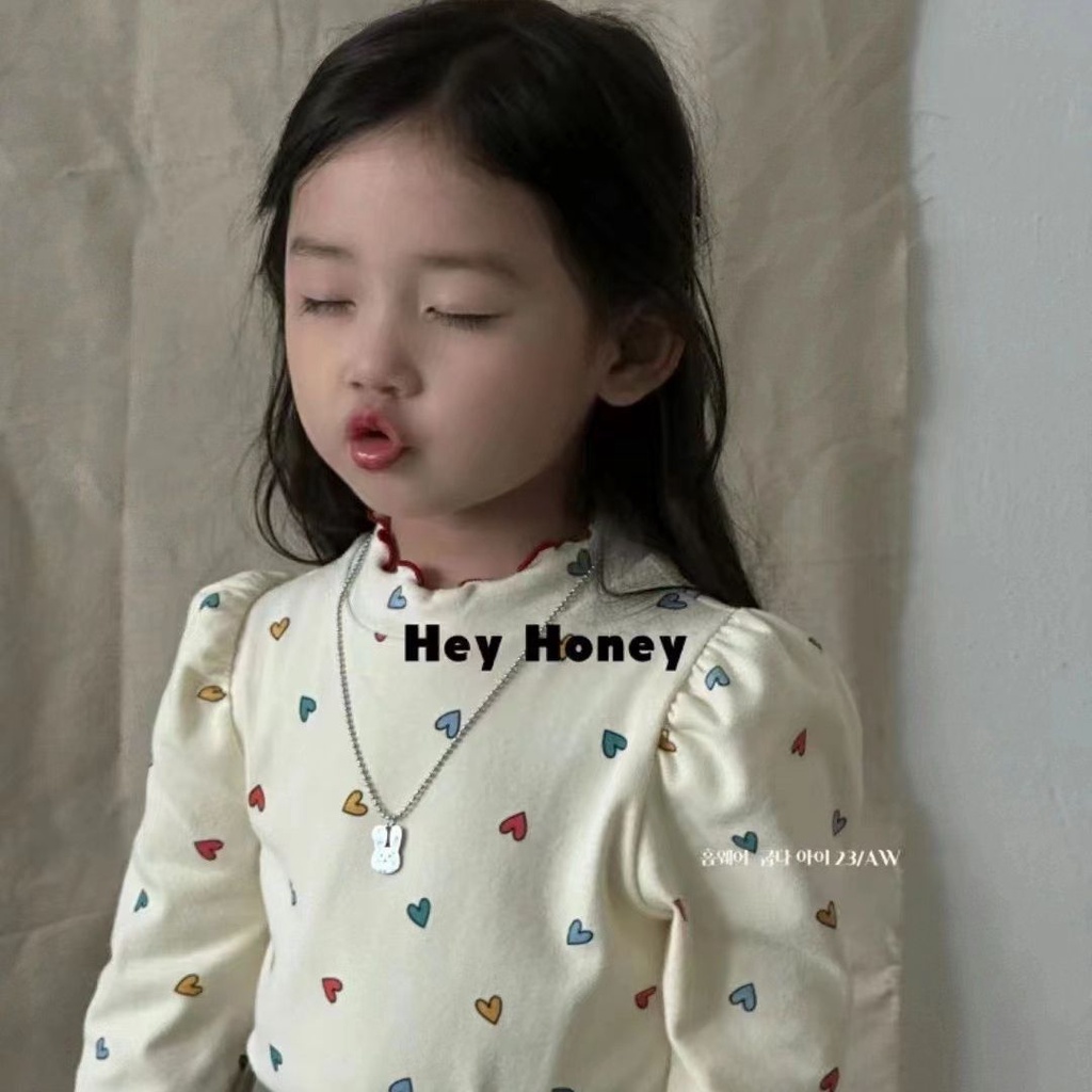 Áo Sơ Mi Phối Ren Phong Cách Hàn Quốc Thời Trang Thu Đông Mới Dành Cho Bé Gái 80-160cm