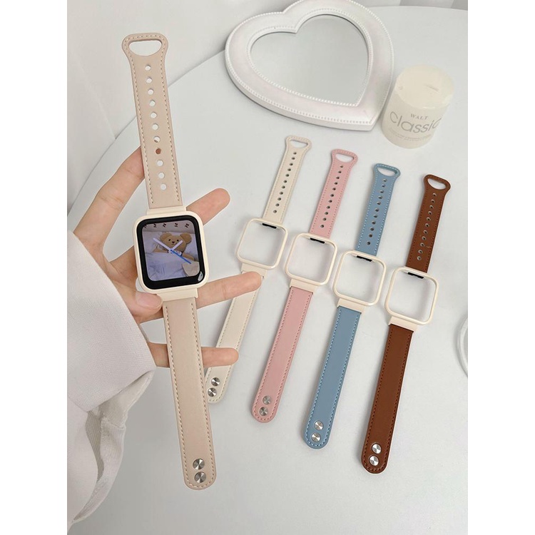 Dây Đeo Thay Thế Chất Liệu Da Và Kim Loại Cho redmi watch 3 xiaomi redmi watch 3 active Ốp