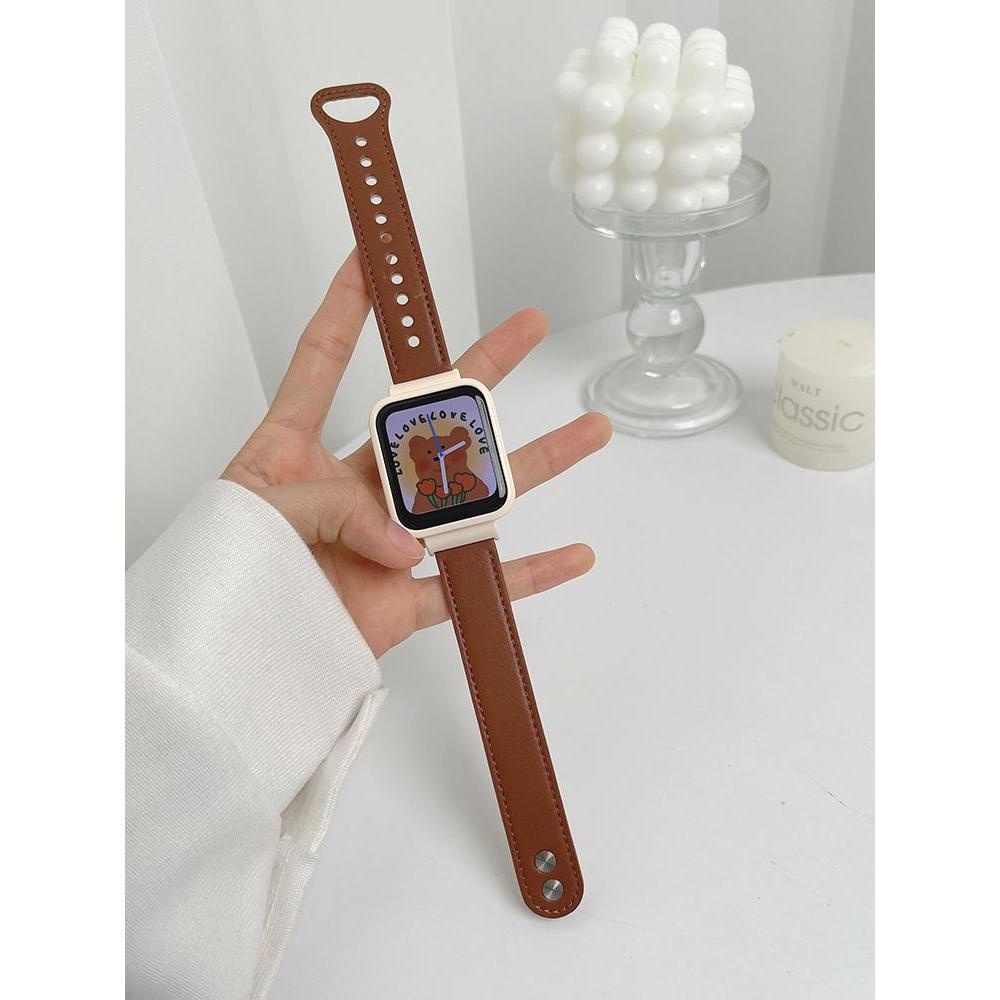 Dây Đeo Thay Thế Chất Liệu Da Và Kim Loại Cho redmi watch 3 xiaomi redmi watch 3 active Ốp
