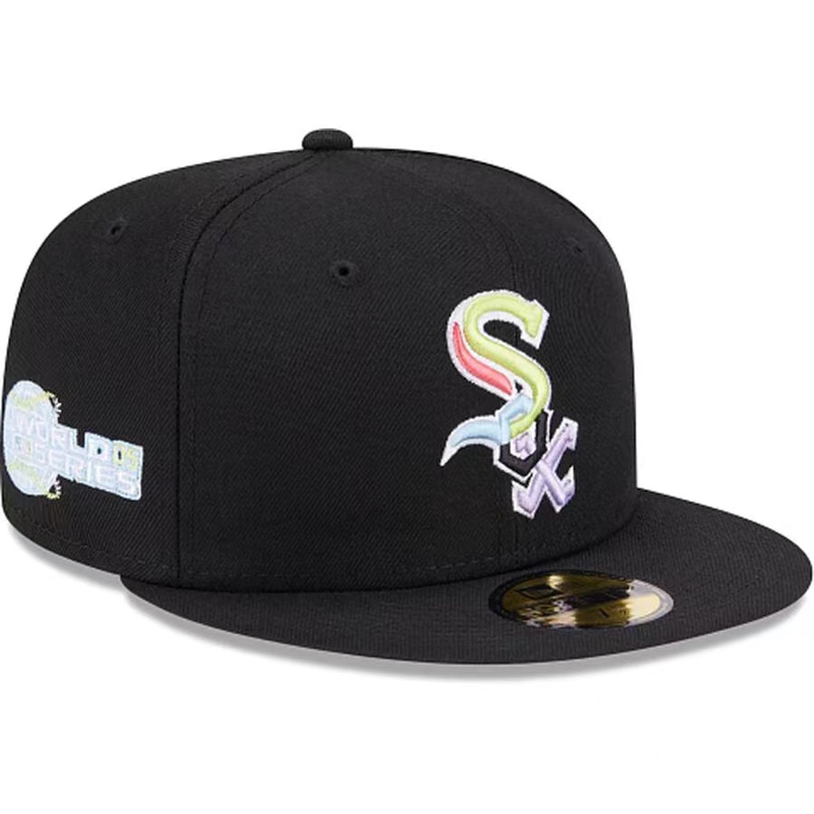 2023 New Retro Hard Top Flat Brim Men'S And Women'S Baseball Cap Embroidery Sun Visor 2RW5