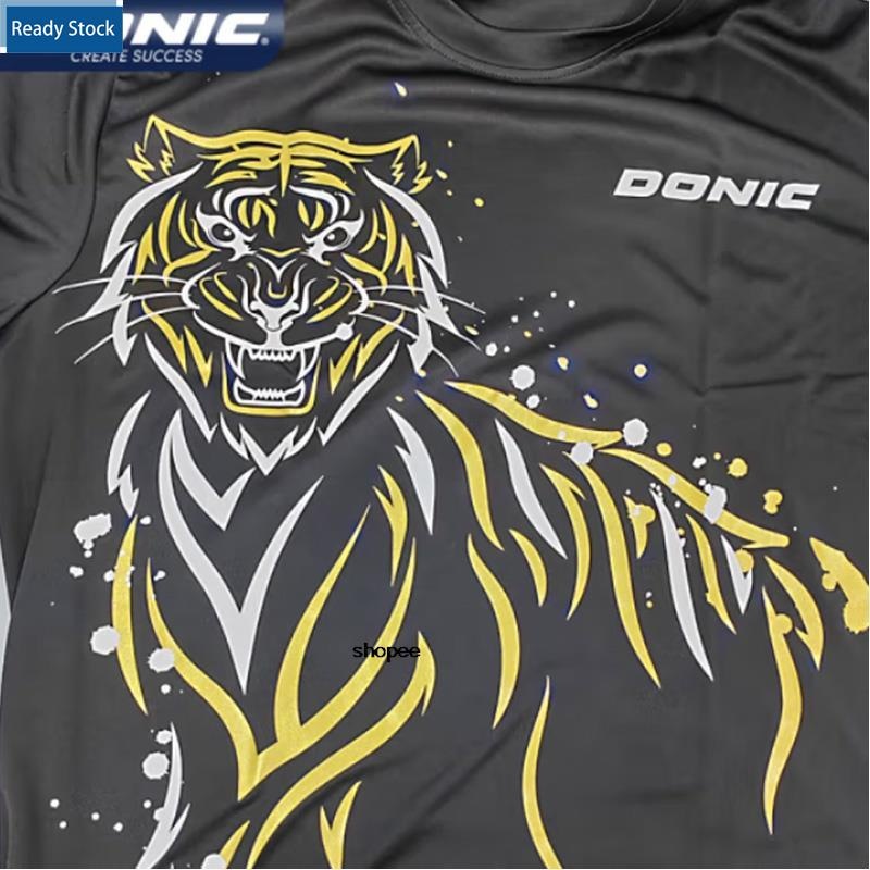 Dc Áo Thun Bóng Bàn Tay Ngắn Cổ Tròn Thoáng Khí Thời Trang Cho Nam Và Nữ