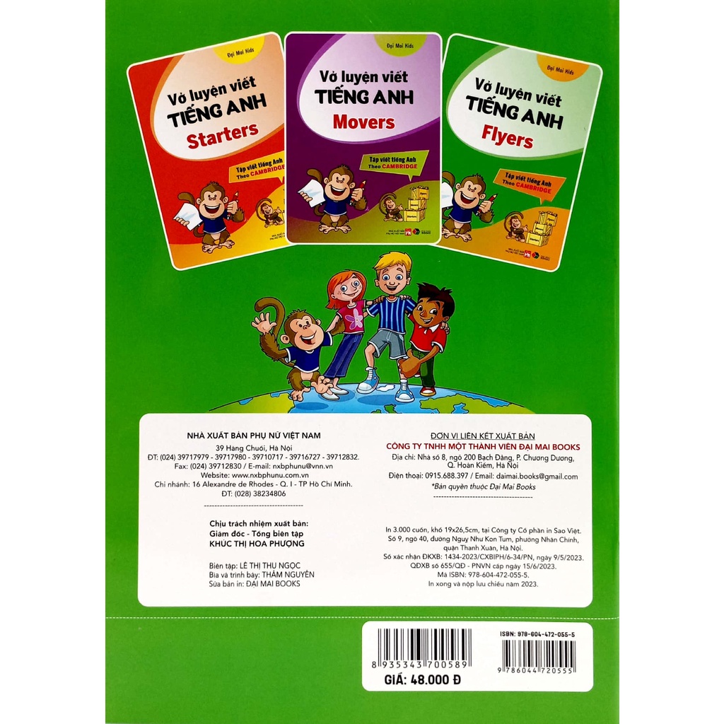 Sách Vở Luyện Viết Tiếng Anh Flyers