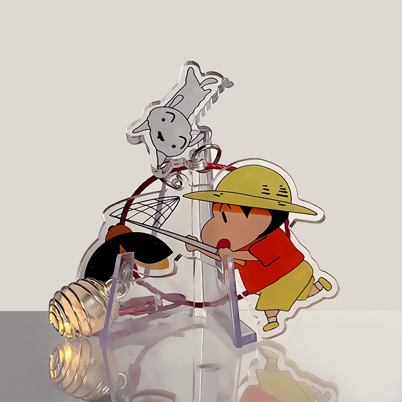 Đèn Ngủ Nhỏ Bằng acrylic xiaoxin Bắt Lửa Có Móc Khóa Treo Trang Trí Túi Xách