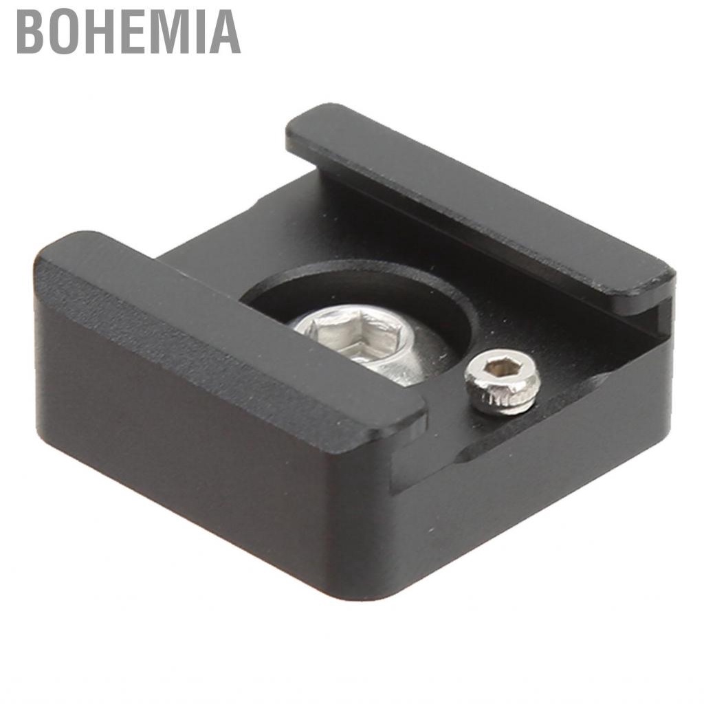 Bohemia Cold Shoe Mount Adapter Bracket With 1/4in Screw Hole For  Cage New