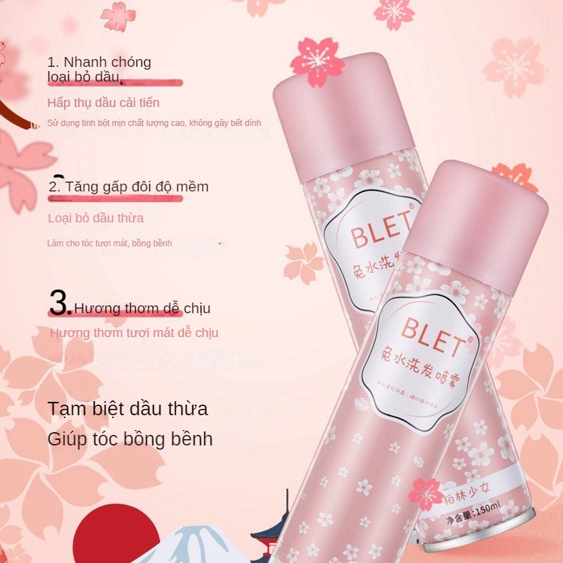 Dầu gội khô Blet hương hoa 150ml