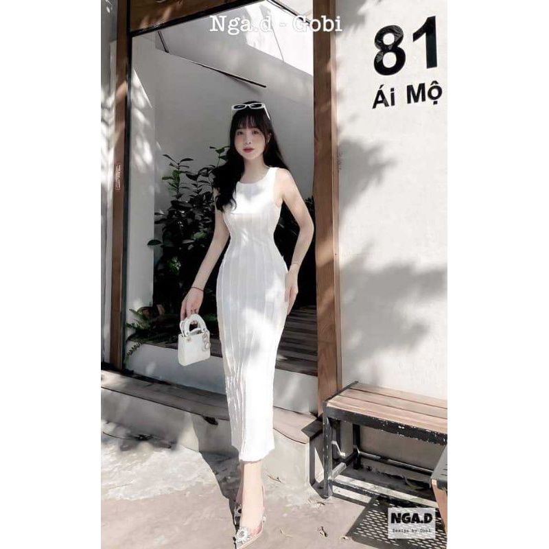 Váy body sát nách dáng dài cực xinhh