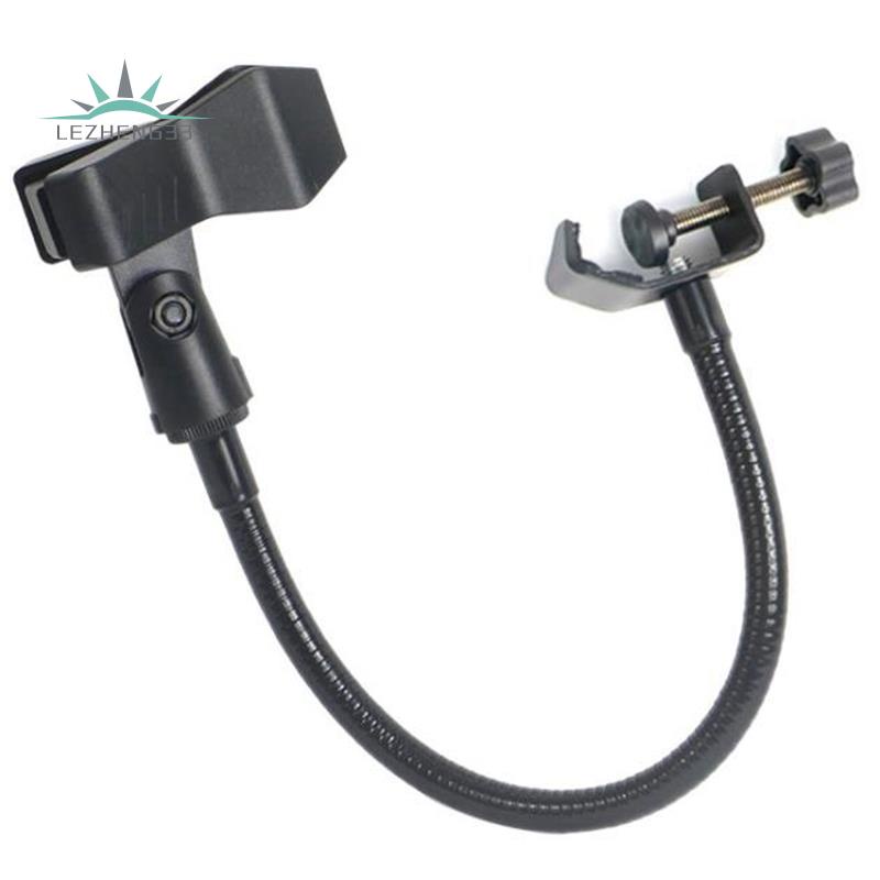 Giá Đỡ Micro Cổ Ngỗng Linh Hoạt Kèm Kẹp Gắn Bàn Chuyên Dụng Cho radio / Phát Trực Tiếp
